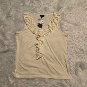 Ivory/ cream Talbots top size Med